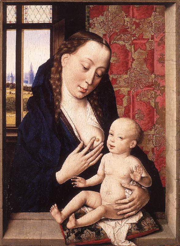 Mary and Child fgd, BOUTS, Dieric the Elder